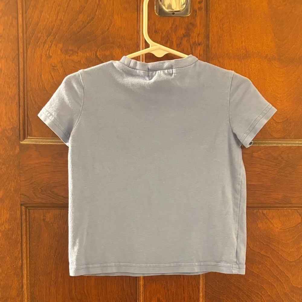 Like New Polo by Ralph Lauren Kids 18mo Light Blue SS Tee